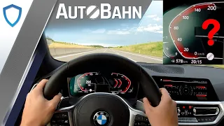 AutoBahn - BMW G21 320d Touring - POV | 100-200 km/h | Vmax