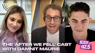 The 'After We Fell' Cast Has Fun with Damnit Maurie
