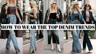 How to Wear the Top Denim Trends of 2023 & 2024 | Fashion Over 40