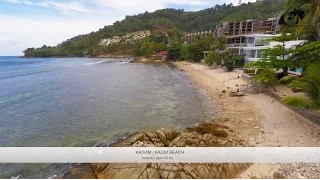 Пляж Калим, Пхукет, Таиланд / Kalim Beach, Phuket, Thailand: обзор с дрона