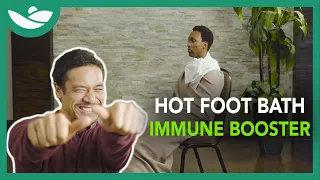 Scared of Coronavirus? Boost Your Immune System! | Home Remedy Hot Foot Bath | Quarantine Proof