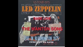 Led Zeppelin - The Wanton Song, rare live 1975