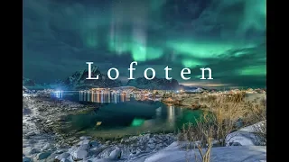 Lofoten winter and northern lights