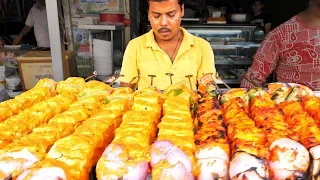 HUUUGE Indian Street Food ADVENTURE in Jaipur, India | BEST VEGETARIAN Street Food in India -SPICY!