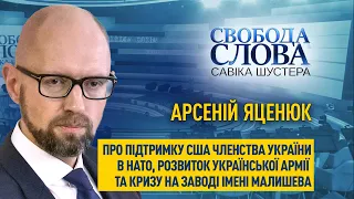 «Іншої альтернативи, ніж НАТО, для України не існує», – Арсеній Яценюк