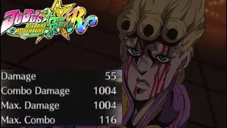 JJBA ASBR Giorno 100% TOD Combo (patch 1.6)