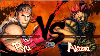 Ultra Street Fighter IV - Ryu VS Akuma