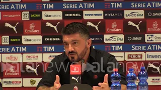 Milan, Gattuso show: "Sono terrone, brutto e nero”