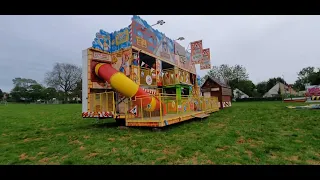 westcliffe fun fair 2024 dowses funfair walkthrough day before opening