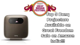 Top 5 Benq Projectors Available on Great Freedom Sale on Amazon India!!!