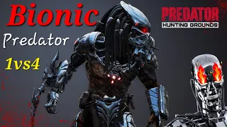 Predator Hunting Grounds Gameplay #4 - Terminator X Predator !?