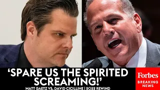 Matt Gaetz Most Epic Clashes With David Cicilline Of The Last Year | 2022 Rewind