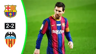 Barcelona vs Valencia 2 2 Extended Highlights & All Goals 2020 HD