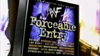 WWF Forcible Entry CD Commercial 2002 RARE