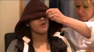 Zayn from One Direction faces the fruit salad challenge