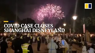 Shanghai Disneyland shut down after visitor tests positive for Covid-19
