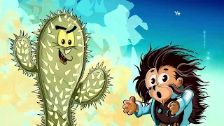 Kids' Animated Sing-along Dr. Pete the Porcupine & Cactus Jack --Fun Book: The Prickly Problem