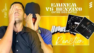 DID EMINEM LOSE THIS?! Eminem vs Benzino - Entire Diss Battle (Reaction)