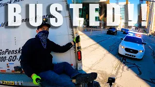 BUSTED !! Truck Surfing, Urbex, and Train Hopping Indianapolis