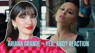 SHE'S BACK!! Ariana Grande "YES, AND?" Reaction | Song & Music Video 💋