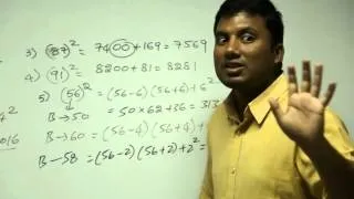 How to find the Square of a Number-Anil Nair Explains..