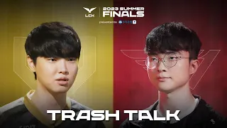 Finals Trash Talk | GEN vs. T1 | 2023 LCK Summer Split Finals