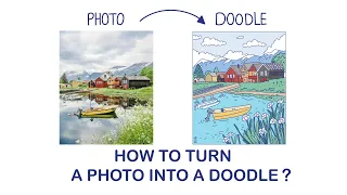 HOW TO TURN A PHOTO INTO A DOODLE?