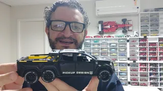 Miniatura da Pick-up 4 portas e Trucada da Mercedes X-Class.