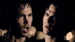 Damon and Kai Rain Kiss [Real Clip] The Vampire Diaries /Comic Con