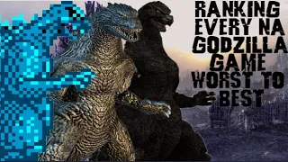 Ranking Every NA Godzilla Game Worst To Best (Top 12 Godzilla Games)