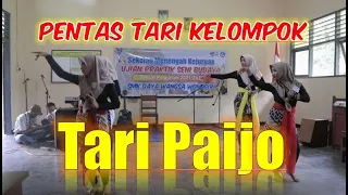 Tari Paijo Berkelompok Ujian Praktik Seni Budaya