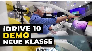 iDrive 10 in BMW Neue Klasse - Exclusive Demo