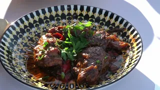 Guineafowl Stew / Tocăniță de Bibilică /A Wonderful Recipe Cooked Outdoors