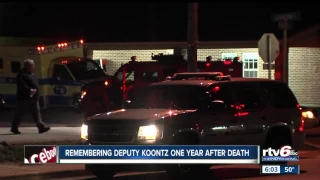 Fallen Howard County Deputy Carl Koontz remembered nearly one year later