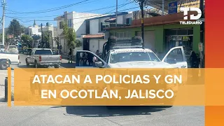 Enfrentamiento y bloqueos prenden alarmas en Ocotlán, Jalisco