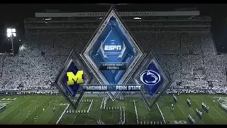 2019 Penn State Michigan ESPN Intro 2019