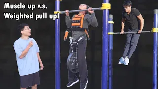 How Much Weighted Pull-up Is Required to Achieve the Muscle-up?