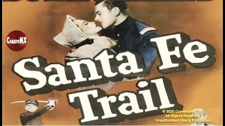 Santa Fe Trail (1940) | Full Movie | Errol Flynn | Olivia de Havilland | Raymond Massey