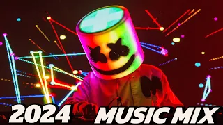 Music mix, EDM, popular songs remixes, 🎧,  2024 mix, non stop, music Mashup 🎶 , Bassboosted