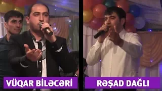 Rəşad Dağlı vs Vüqar Biləcəri - Sərt sual cavablar, əsəbi kupletlər və rəqabət