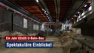 U2xU5: Das ist im ersten Jahr U-Bahn-Bau passiert!