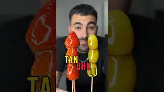 TANGHULU: Una golosina callejera asiática muy viral! #shorts