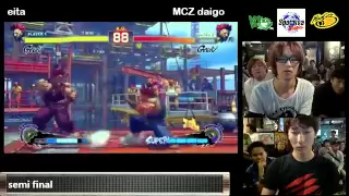 Daigo Umehara (Akuma) vs Eita (Akuma) - NSB X MadCatz