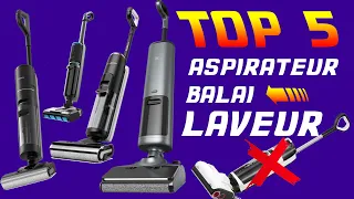 ✅ TOP 5 MEILLEUR ASPIRATEUR BALAI LAVEUR DE SOL