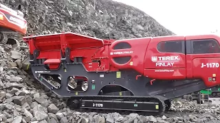 Terex Finlay J-1170 jaw crusher @ Detailed view