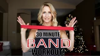 30 Minute Band Workout | Full Body Mini Band Circuit