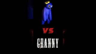 Blue rainbow friends🔵🆚 Granny Character #evolution #granny #edit #comparison #shorts