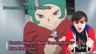 Boruto Naruto Next Generations Episode 289 Live Reaction