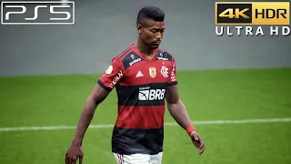 eFootball 2022 (PS5) 4K 60FPS HDR Gameplay | Corinthians vs Flamengo