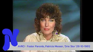 AVRO - Foster Parents, Patricia Messer en promo 'Drie ster' (16-10-1981)